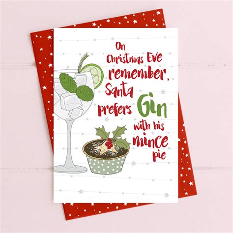 Gin Gle All The Way Christmas Card Gin Gle Bells Collection Cards