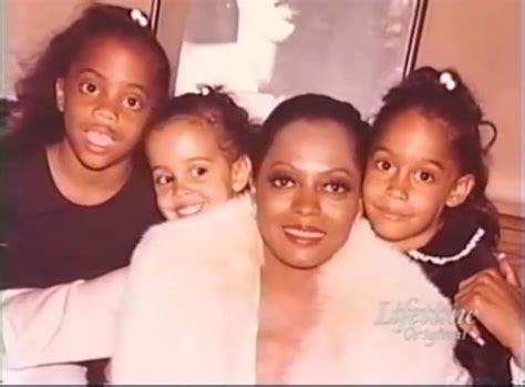 Mommy S Babies Diana Ross With Her Daughters Tracee Ellis Ross Chudney Ross And Rhonda Ross