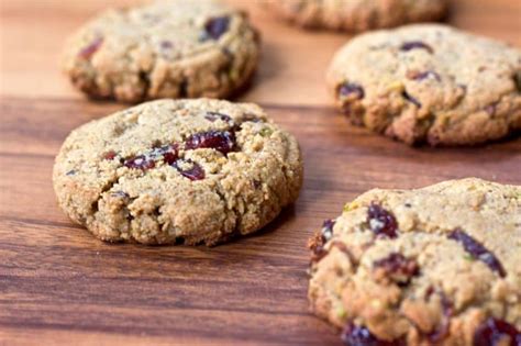 The same thoughts went through my mind when working on a flourless peanut butter cookies recipe how to make almond flour cookies. Pistachio Cranberry Almond Flour Cookies [vegan + grain ...