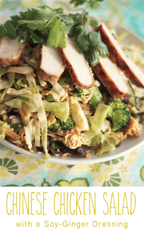 The best part about this salad is the dressing. Chinese Chicken Salad - Recipe - girl. Inspired.