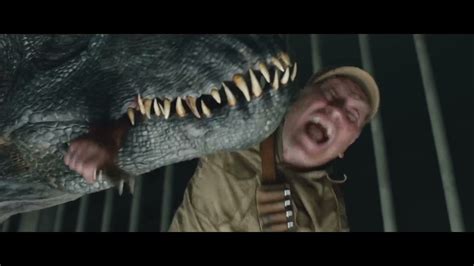 Jurassic World El Reino Caido Escena Muerte Ken Wheatley Y Gunnar Eversol A Manos Del