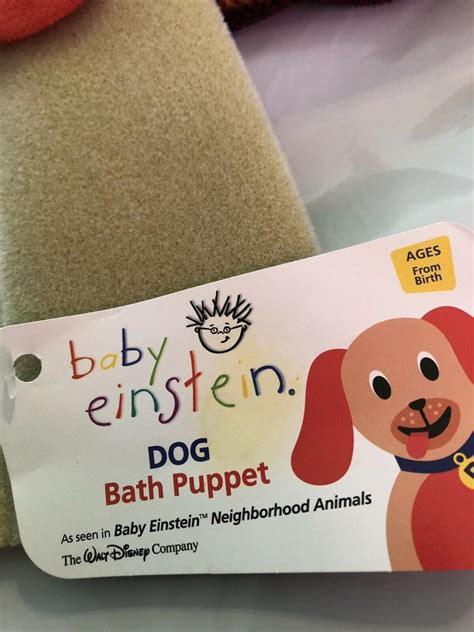 Baby Einstein Walt Disney Dog Bath Puppet 1981839230