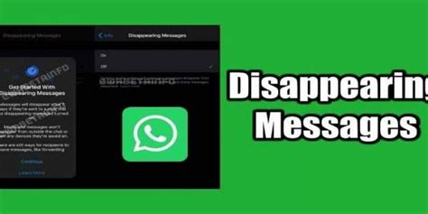 What Is The Whatsapps Disappearing Messages Feature And How To Enable