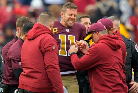 Alex smith told coaches he wanted to play again, showed them it was possible and earned a roster spot to prove it. Washington Redskins' Alex Smith Suffers Complications from ...