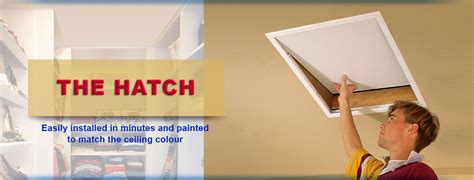 The Hatch Pre Finished Ceiling Hatch To Access Attic Or Roof Space