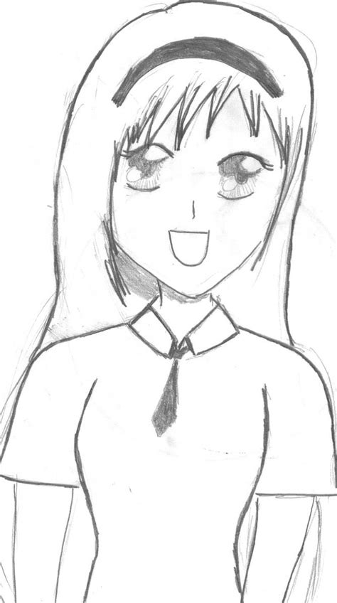 Happy Anime Girl By Vocaloidluvr On Deviantart