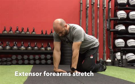 Extensor Forearms Stretch Crossfit Cfd