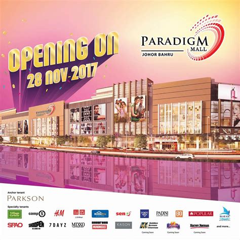 See 245 photos from 6280 visitors about construction, malls, and lamb. 【11月28日正式开张】新山史上最大商场Paradigm Mall Johor Bahru · 4大韩国潮牌入驻名单 ...