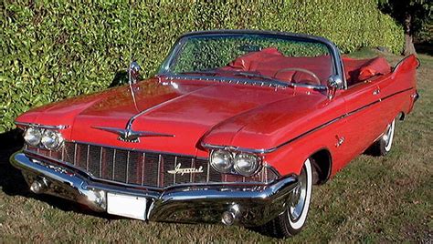 1960 Chrysler Imperial Red Crown Convertible