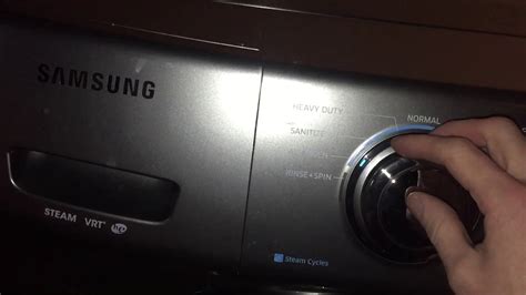 Hand wash clothes separately that have bled color previously. Samsung washer wont run shuts off - YouTube