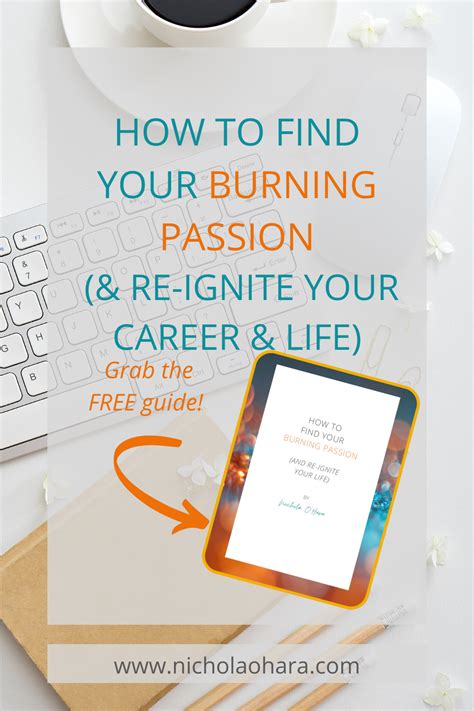 free guide how to find your burning passion passion finding yourself learning and development