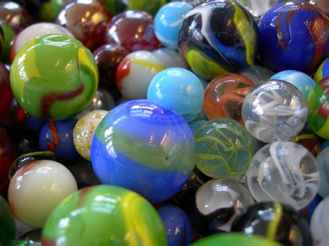 Marbles Glass Circle Bokeh Toy Ball Marble Sphere 7 Wallpaper