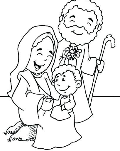 Here are some great images based on the theme of a family. Holy Family Coloring Page at GetColorings.com | Free ...
