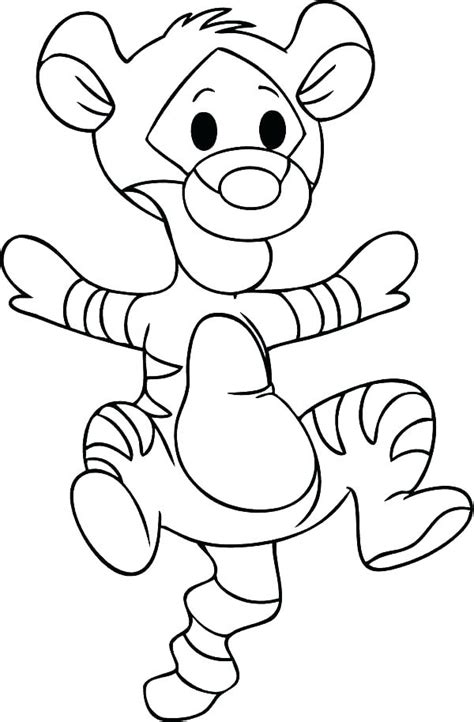 Baby Tigger Coloring Pages At GetColorings Com Free Printable