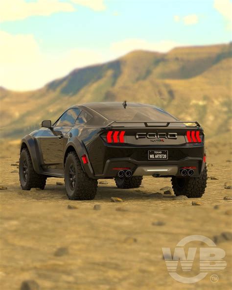 A 2024 Ford Mustang Raptor R All Terrain Muscle Car Would Probably