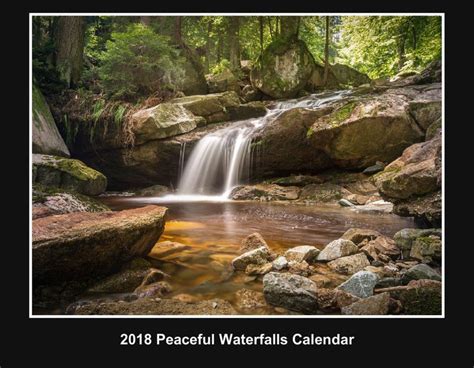 Check Out This Project 2018 Peaceful Waterfalls Calendar From