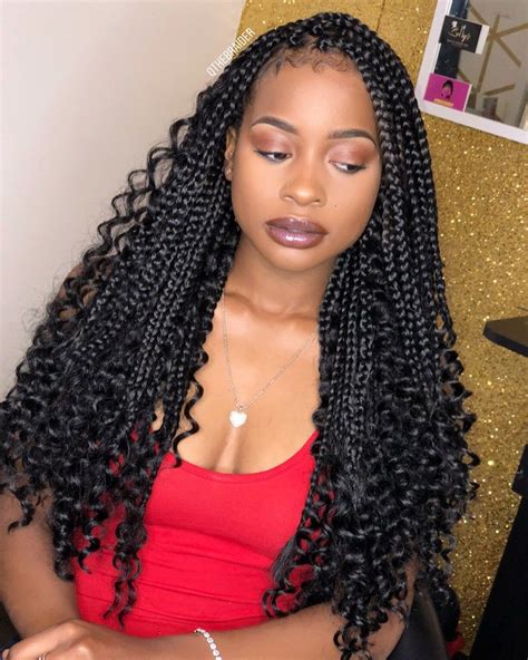 Curly Hairstyles With Braids For Black Women