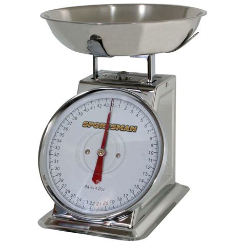 Taylor stainless steel analog kitchen scale 11 lb. Sportsman Analog Food Scale-SSDSCALE - The Home Depot