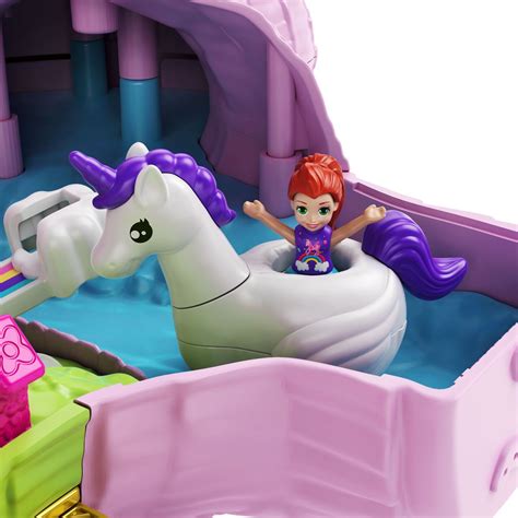 Maybe you would like to learn more about one of these? Polly Pocket Unicorn Party Large Compact - Entertainment Earth