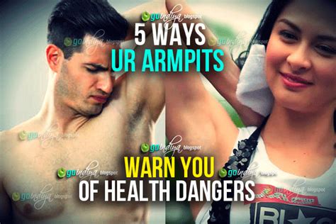 5 Signs Your Armpits Warn You Of Health Dangers Natural Home Remedies