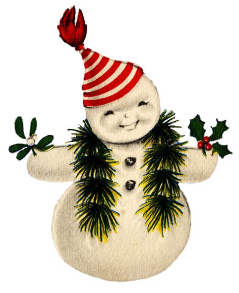 Vintage Snowman Vintage Snowmen Pinterest