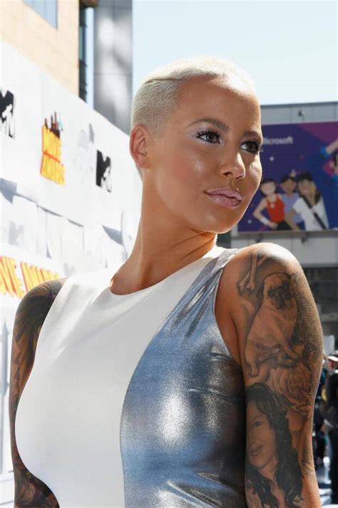 amber rose with long hair a new look scoopify
