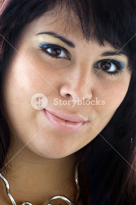 A Lovely Young Woman With A Smile On Her Face Royalty Free Stock Image