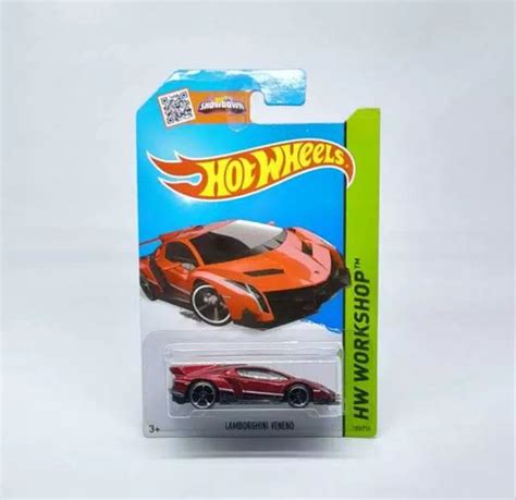 Jual Hot Wheels Lamborghini Veneno Red Hw Workshop Di Lapak Afz Toys