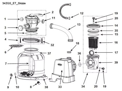Intex Sand Filter Pump Diagram