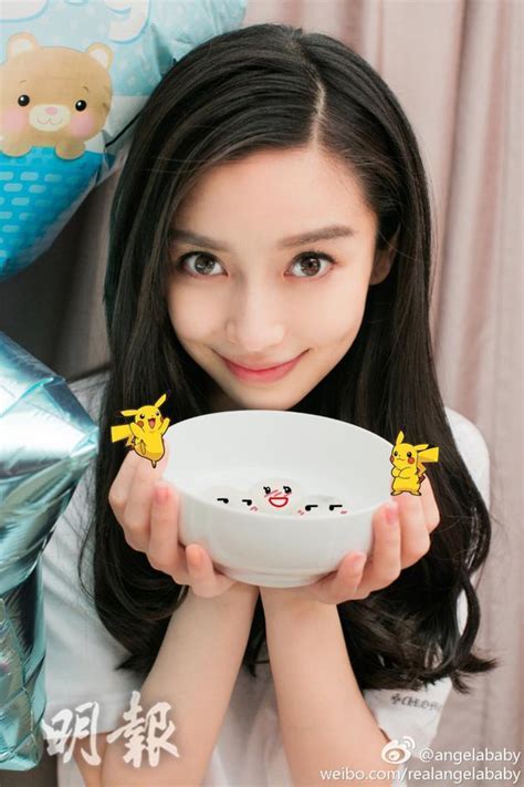 Born 28 february 1989), better known by her stage name angelababy, is a model, actress. Asian E-News Portal: Angelababy shares new photos after ...