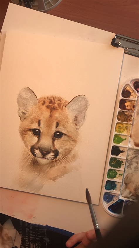Watercolor Baby Animals Time Lapse Video Animals Baby Lapse Time