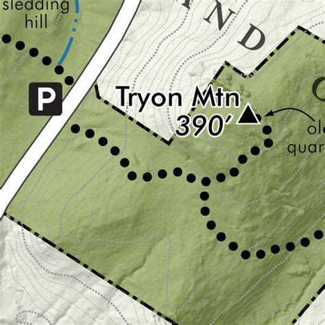 Rrct Bradbury Pineland Corridor And Elmwood Trail Map Pownal By Royal