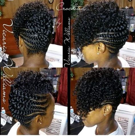 With many mohawk options for both long and short hair, confidence is the most important ingredient for pulling off this style. Natural and stylish crochet hair styles - Fashion Ideas in ...