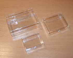 Small Clear Plastic Box 3 ½” X 2 ½” X 1 ½” Eando Montessori