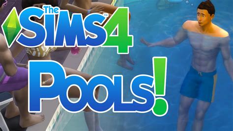 The Sims 4 How To Make A Swimming Pool Youtube