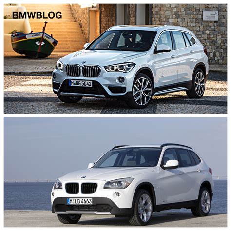 When you look at these compact and subcompact crossovers side by side, the difference in size. E84 BMW X1 vs. 2016 BMW X1 F48 - Photo Comparison