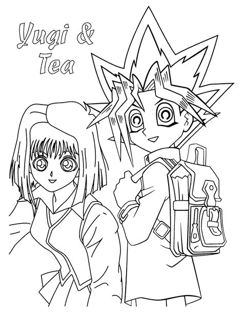 Yu Gi Oh Coloring Pages — Printable Coloring Pages