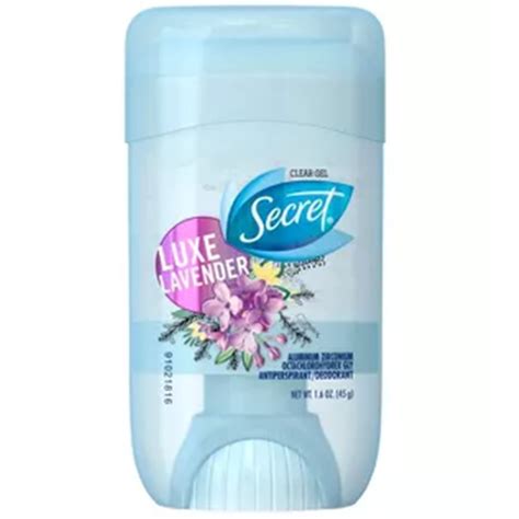 Secret Fresh Antiperspirant And Deodorant Clear Gel Luxe Lavender 1