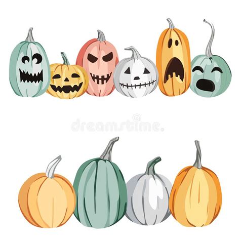 Jack O Lantern Border Stock Illustrations 356 Jack O Lantern Border