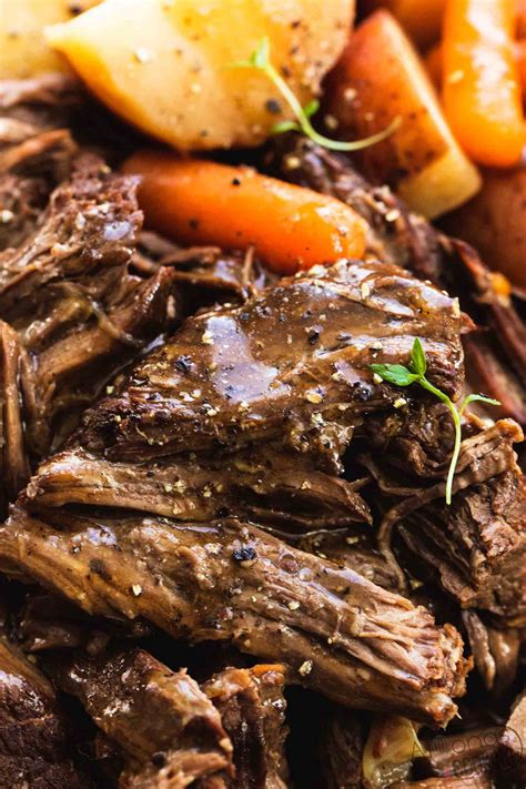 This recipe is specifically for a pork rib roast, which is much more meaty than ribs. Crock Pot Cross Rib Roast Boneless - Tink S Crock Pot ...