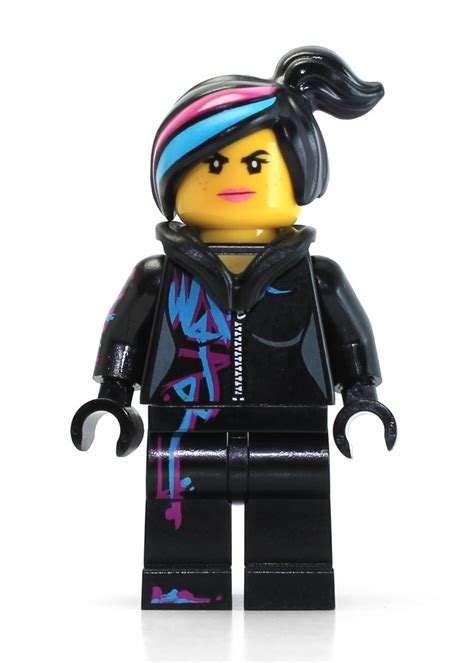 Buy Lego The Movie Minifigure Wyldstyle With Hoodie Down