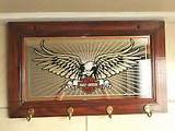 Harley Davidson Coat Rack With Mirror Pictures