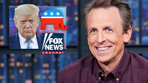 Watch Late Night With Seth Meyers Highlight Fox News Turns On Trump Amid GOP Meltdown Biden