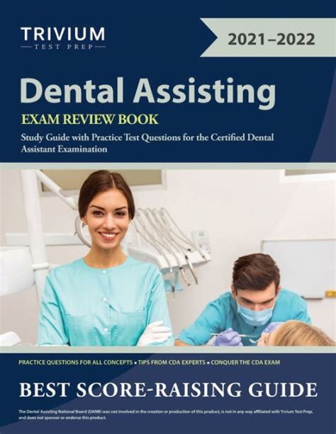 Dental Assisting Exam Review Book Study Guide With Practice Test