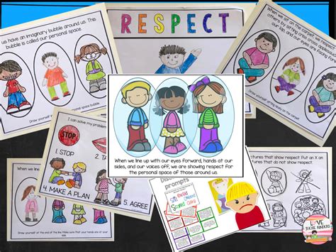 Respect Activities For Young Children Love Those Kinders