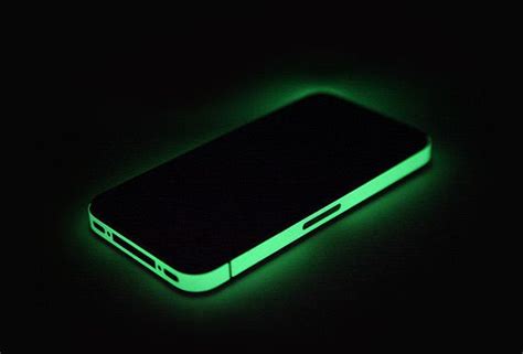 Glow In The Dark Vinyl Decal Wrap Makes Finding Iphone Easy In The Dark