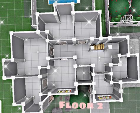 Bloxburg Mansion Layout In Layout Roblox Mansions