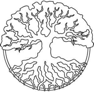 Tree of life coloring pages. Pin on Pagan Patterns & Symbols For Crafting