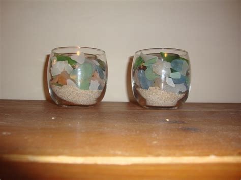 Sea Glass Candle Holders · How To Make A Votive Candle Holder · Decorating On Cut Out Keep
