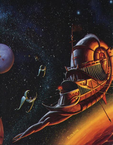1940s Space Science Fiction Art Science Fiction Art Space
